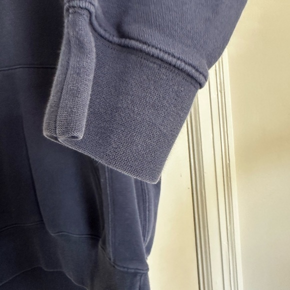 Nike Men's Hoodie Sportswear Club Graphic Swoosh  Logo Pullover Medium Navy. - Picture 9 of 10